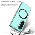 thumbnail image 2 of TECH CIRCLE Magnetic Case for For Samsung Galaxy Z Fold 5 5G 2023 ,Built in Magnet Compatible with MagSafe Charger,Shockproof Lightweight Slim Hard PC Folding Phone Case for Galaxy Z Fold 5,Skyblue, 2 of 9