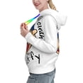 thumbnail image 4 of Saiise Sml Jeffy Bc Women's Hoodies Long Sleeve Sweatshirts Drawstring Pullover Tops with Pocket Casual Loose-Medium, 4 of 6