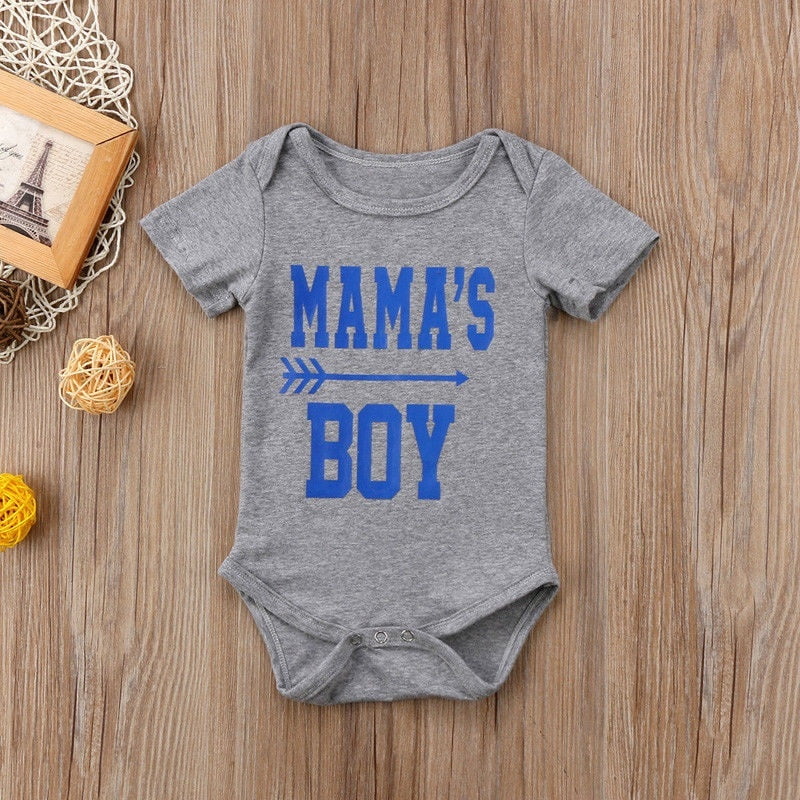 mama's boy newborn outfit