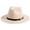 Beige, variant on Unisex Classic 20s Hat with Band Casual Jazz Cap Orange Fashion Fedora Hat Elegant Jazz Hats Brim Cap for Halloween