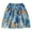 Blue, variant on BOOMNY Shorts For Men Casual Hawaiian Floral Printed Elastic Waist Drawstring Beach Shorts For Man Soft Loose Fit Summer Workout Shorts Comfy Mens Dailywear