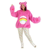 Care Bears Deluxe Cheer Bear Plus Size Hoodie Costume
