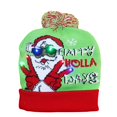 thumbnail image 2 of Colorful Light-up Knitted Hat Add Great Christmas Vibe Party Outfit Cloth Matching, 2 of 2