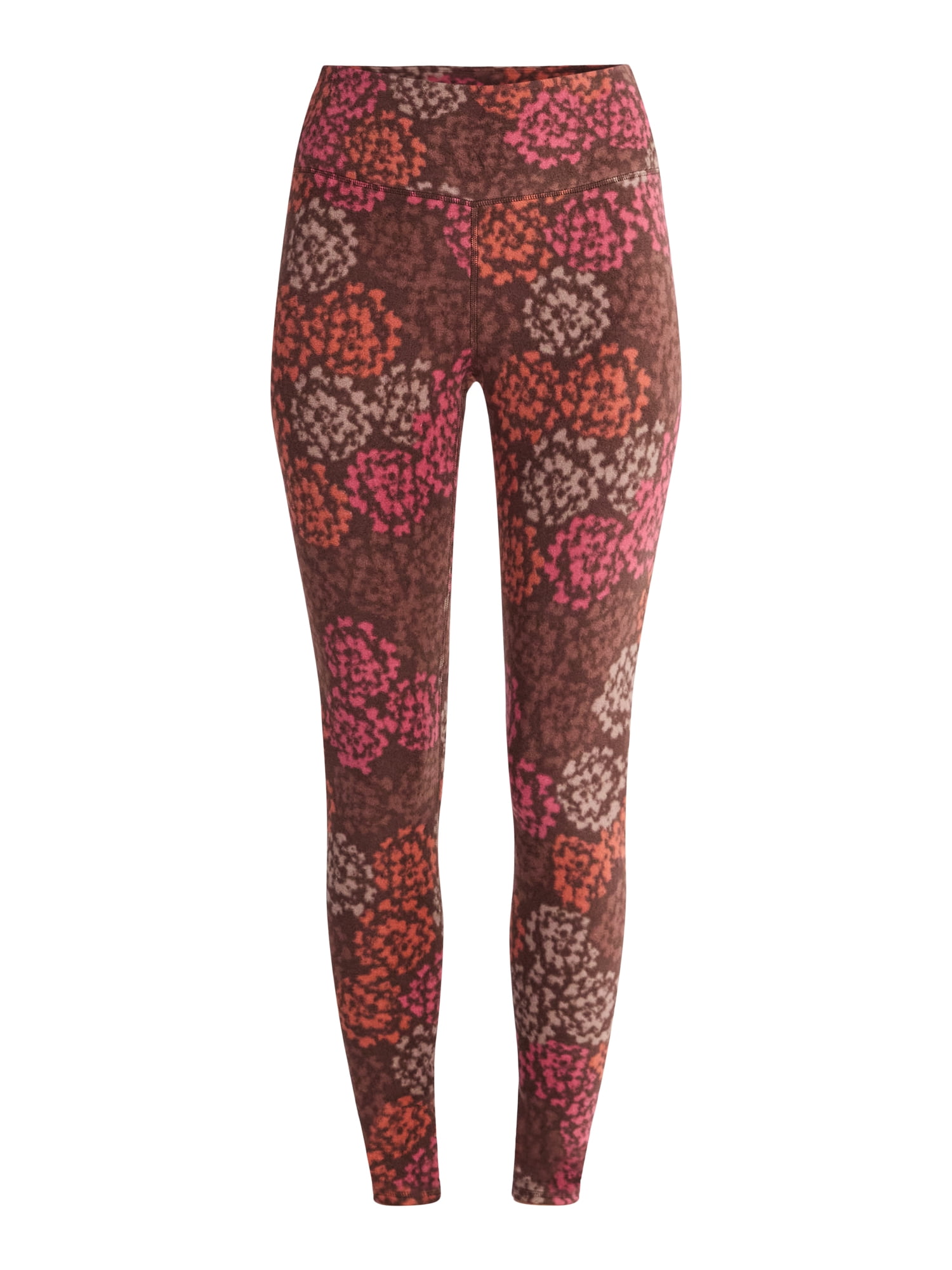 ClimateRight by Cuddl Duds Stretch Women's Warm Stretch Fleece High Rise Base Layer Thermal Legging, Sizes XS to 4X