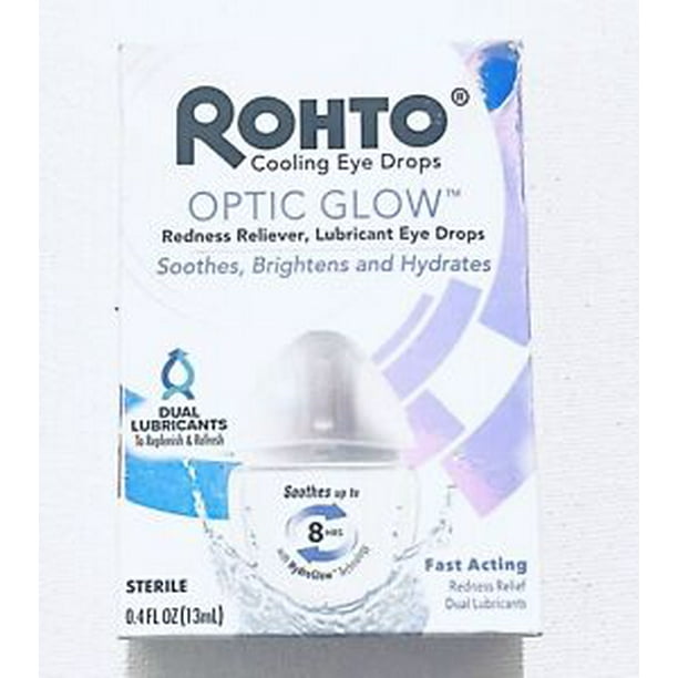 ROHTO EYE DROPS OPTIC GLOW EXP 11/2023 +