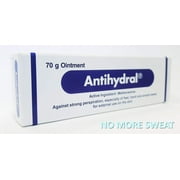 Antihydral Cream (70g) Sweaty to Dry Fingers, Foot, Armpit - Against Strong Perspiration; The Only Working Antiperspirant Excessive Sweating for Climbers