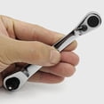 thumbnail image 3 of COOPHYA 1Pack Ratchet Socket Wrench for Handyman with High-Grade Metal in Mini Size, 3 of 8