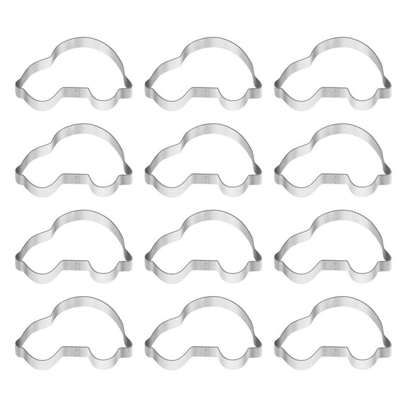 Mini Car Dozen Cookie Cutters 2 inches/each T1002-W12 - The Cookie Cutter Shop - Tin Plate Steel