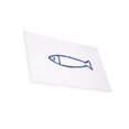thumbnail image 2 of Inteprter Alfombra de baño antideslizante, absorción de agua para suelo limpio, alfombra de ducha antideslizante moderna, amplia aplicación Decoración del hogar azul y blanco, 2 of 6