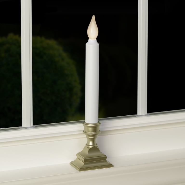 612 Vermont LED Battery Window Candles with Timer, Pack of 4 photo 7