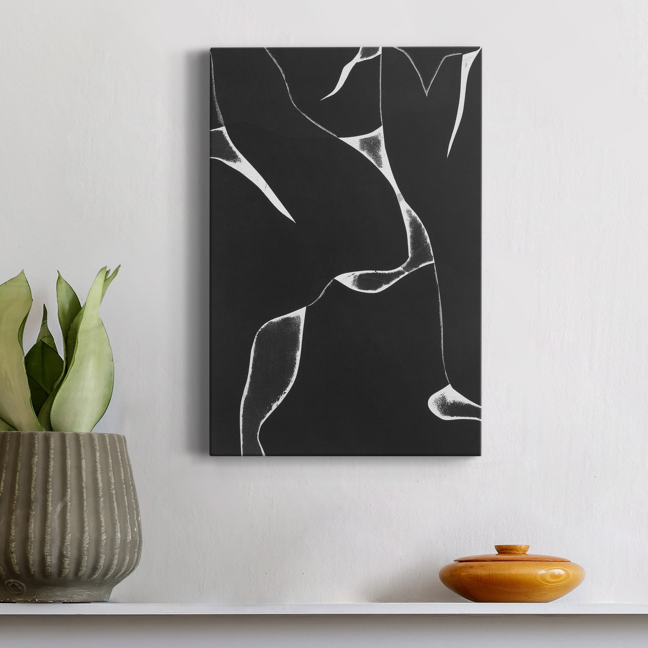 Night Bloom II Premium Gallery Wrapped Canvas - Ready to Hang