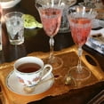 thumbnail image 6 of Wine Glasses for Party Venice Wine Glass set of 6 Clear Champagne Glasses 10.14 fl oz (300 ml) Wedding Glass Cups for Wine Soda Drinkware, 6 of 6