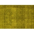 thumbnail image 1 of Ahgly Company Machine Washable Indoor Rectangle Oriental Yellow Traditional Area Rugs, 6' x 9', 1 of 4