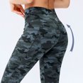thumbnail image 6 of Bigersell Ripped Distressed Denim Pants Full Length Pants Ladies High Waist Sports Pants Yoga Fitness Skin-friendly Nude Double-sided Hip-lifting Sports Trousers Ladies' Pant Leggings, 6 of 9