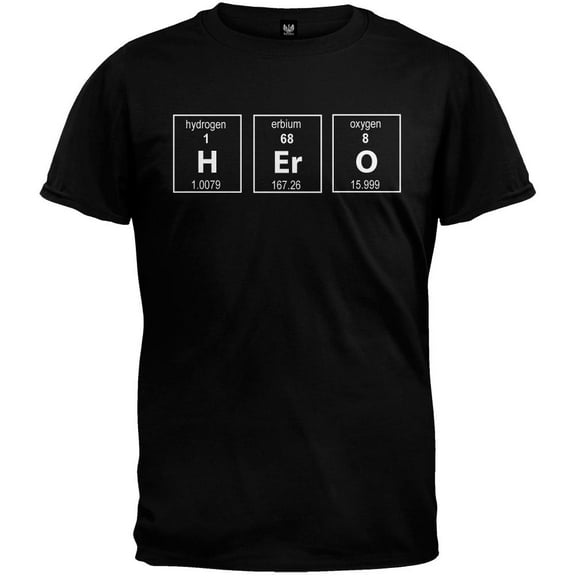 Hero Periodic Table T-Shirt - Small