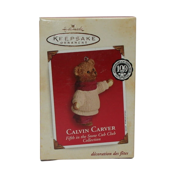 Hallmark Ornament: 2002 Calvin Carver | QRP4646 | 5th in Collection