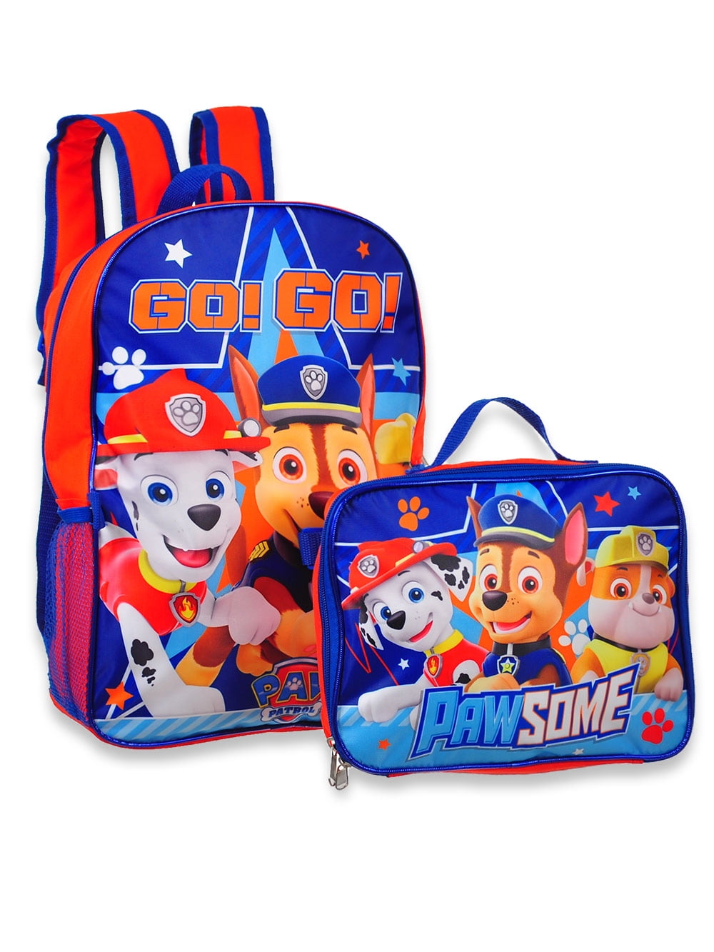 Paw Patrol Go Team 16" Backpack School Book Bag Tote 2019 