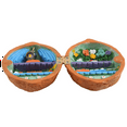 thumbnail image 2 of 1 * Walnut Shell Dollhouse-As Shown, 2 of 8