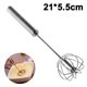 thumbnail image 2 of Batidor de huevos de 33,3 a 44,6 cm, nuevo diseño, batidor de huevos semiautomático de mano, batidoras manuales de acero inoxidable para batir, batir y revolver, 2 of 5