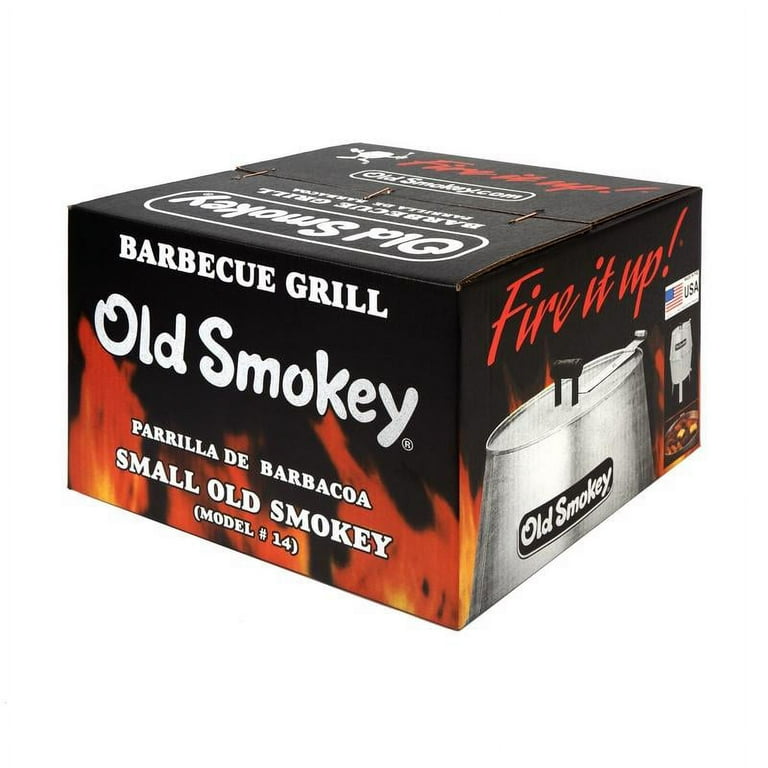 Old smokey bbq pit top
