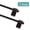 Brown, variant on PrimeBeau Modern 1/2 Inch Polished & Painted Adjustable Magnetic Curtain Rods, 16 Inch - 28 Inch