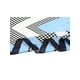 thumbnail image 4 of INSPIRAR CHIC Bufanda cuadrada de lunares de 70cm para mujeres, bufandas de cuello, pañuelo, diadema azul cielo 27.56*27.56"(L*W), 4 of 5
