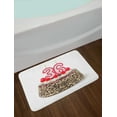 thumbnail image 2 of 36th Birthday Bath Mat, Happy Birthday Party Theme Cake with Candles and Sprinkles Artwork Print, Non-Slip Plush Mat Bathroom Kitchen Laundry Room Decor, 29.5 X 17.5 Inches, Multicolor, Ambesonne, 2 of 2