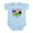 Sky Blue, variant on CafePress - Made In American With Jamaican Parts Body Suit - Baby Light Bodysuit, Size Newborn - 24 Months