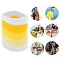 thumbnail image 6 of Unique Bargains 1 Pc Breathable Wrist Sweatbands Comfortable Sweatbands Wristband Sport White Yellow, 6 of 6