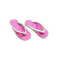 thumbnail image 5 of SPRING PARK 1 Pair Mini Cute Stripe Flip-flops DIY Miniature Toy for Dollhouse Accessories, 5 of 5