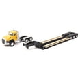thumbnail image 4 of Diecast Masters | 1:87 Scale Cat CT660 Day Cab Tractor with Lowboy Trailer and Cat 163H Motor Grader | Model 84414, 4 of 9