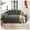 Grey+Foam, variant on SOULART Oversized Bear Paw Bean Bag Sofa with Armrest & Filler, Comfy Spacious Lounge Chair, Shiny Silver Thread Faux Fur Plush for Living Room