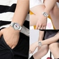 thumbnail image 6 of BOZLUN Watches for Men Skeleton Automatic Mechanical Watch Luxury Dress Stainless Steel Waterproof Luminous Wrist Watches, 6 of 7