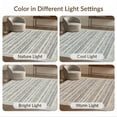 thumbnail image 7 of ODIKA Striped Distressed Geometric Borders Southwestern Bands Boho Flowing Dynamic for Bedroom, Nursery, RV, Pet Friendly & Kids Safe Bedside, 7 of 7