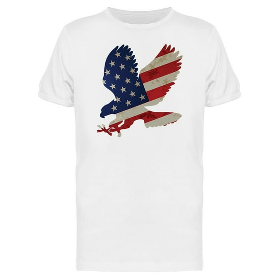 American Eagle And Flag Tee Men's -Image by Shutterstock