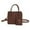 Brown, variant on Nilvkv Handbags Travel Fashion Zipper Messenger Bag Women Shoulder Bag Luxury Handbag Casual Crossbody Bag for Women