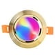 thumbnail image 3 of AC85-265V 7W W+RGB Wi-Fi Downlight inteligente controlado por teléfono inteligente LED Down Light Gold, 3 of 8