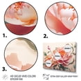 thumbnail image 3 of Designart "Pink Green Peonies Celebration II" Floral Peony Wall Art For Kitchen, 3 of 5