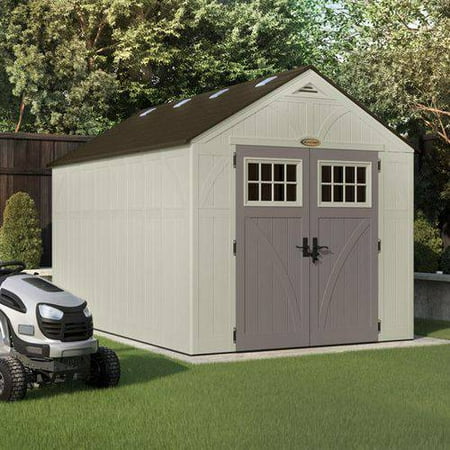 Suncast Tremont 8' x 13' Shed, Vanilla