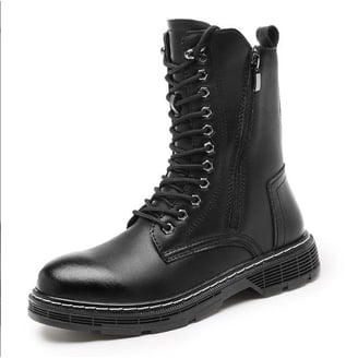 JG WOLVES Motorcycle Boots Sz 41 Black White Waterproof Riding Off-Road Unisex JG WOLVES - Motorcycle Boots - All-Season Comfort  main image 4