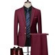 thumbnail image 1 of Traje de 2 piezas para hombre, conjunto de Blazers, pantalones clásicos de negocios, vestido de novia Formal para novio, talla grande, traje de alta calidad 6XL, 1 of 5