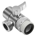 Switch Faucet Adapter Kitchen Sink Splitter Diverter Valve Water Tap