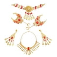 thumbnail image 4 of Conjunto de Joyería de danza del vientre Yinane 4 Piezas para mujer, 4 of 8