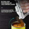 thumbnail image 5 of Snmubt Can Opener Multifunctional Opener Stainless Steel Beer Bottle Opening Tool (Silver), 5 of 9