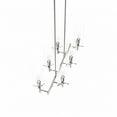 thumbnail image 6 of Modway Skylark 6-Light Chandelier in Clear Polished Nickel, 6 of 7