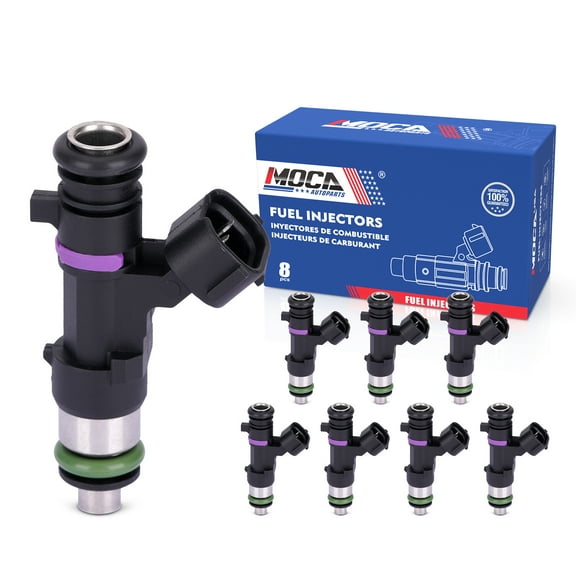 MOCA AUTOPARTS 8x Fuel Injectors FJ750 Fit for 2012-2019 Nissan NV3500 5.6L & 2004-2015 Nissan Titan 5.6L & 2004-2010 Infiniti QX56 5.6L