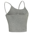 thumbnail image 4 of Women's Concepts Sport  Heather Gray Philadelphia Eagles Rigor Tank, Short & Robe Set, 4 of 5