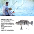thumbnail image 4 of Señuelo De Pesca De Natación Robótica, Señuelo De Pesca Electrónico Recargable Por USB Automático Con Luz LED Para Agua Salada, 4 of 7