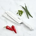 thumbnail image 4 of Cuisinart Classic Triple Rivet Stainless Steel 7” Santoku Knife with Blade Guard, 4 of 7
