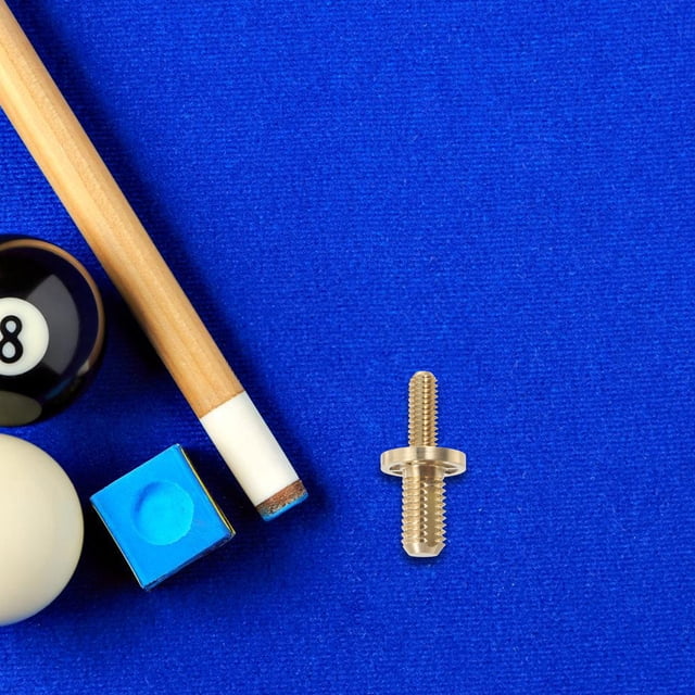 OUNONA Easy Install Copper Screw Extension Handle for Billiard Pool Cue Joint Connection